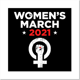 Women's March 2021 Reproductive Rights October Posters and Art